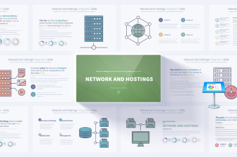Network and Hosting Keynote Infographics Slides